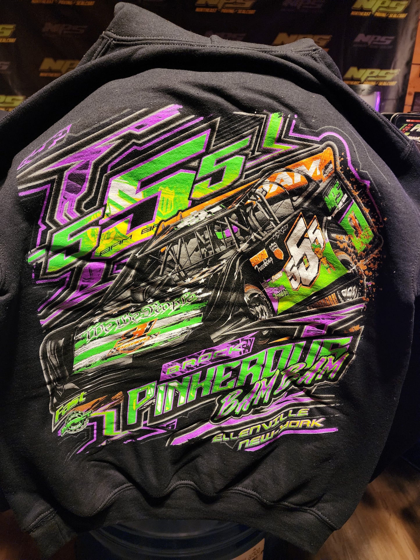 New! Black Brock Pinkerous LM Hoodie