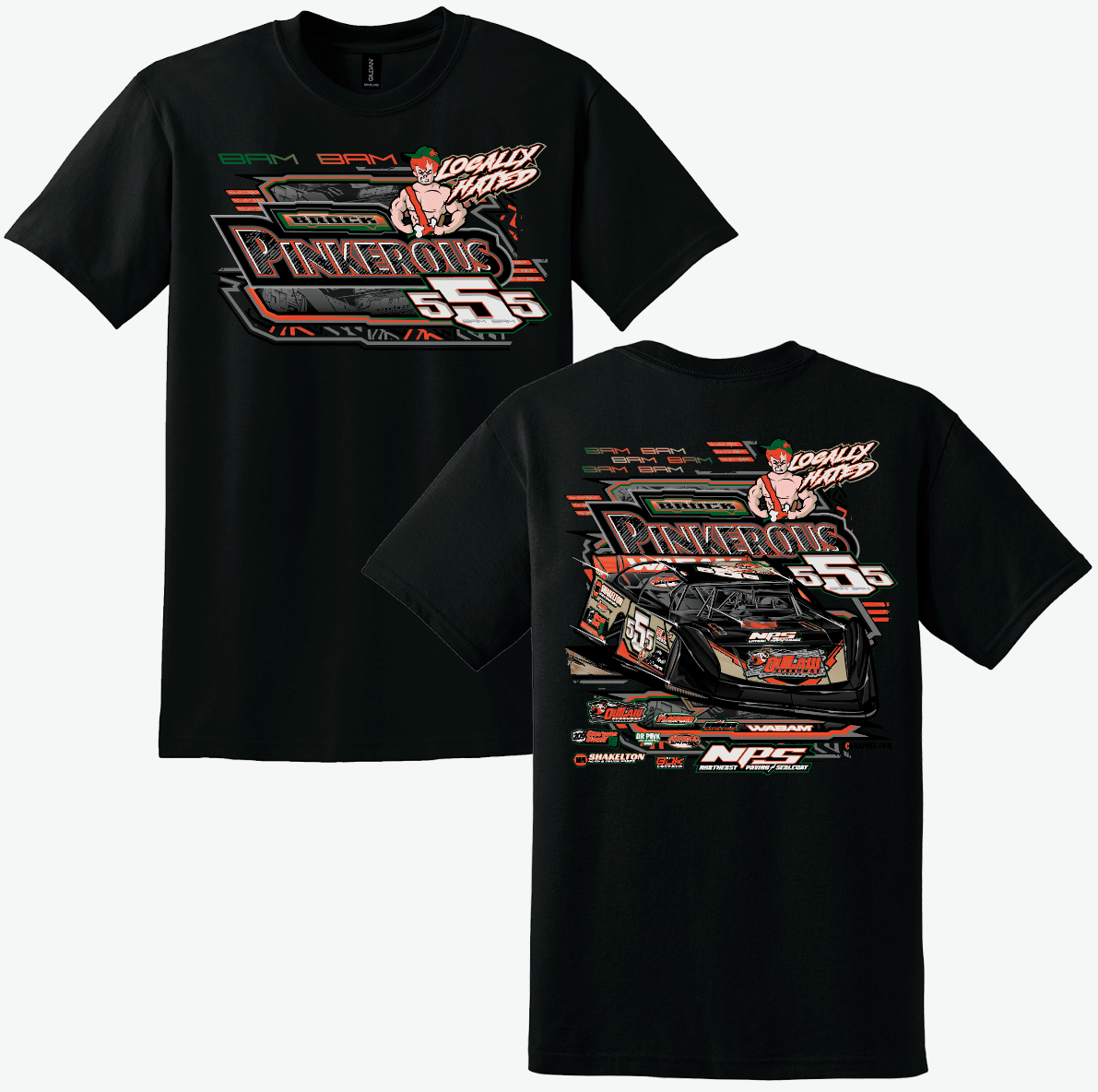 NEW "Locally Hated" Bam Bam Tee