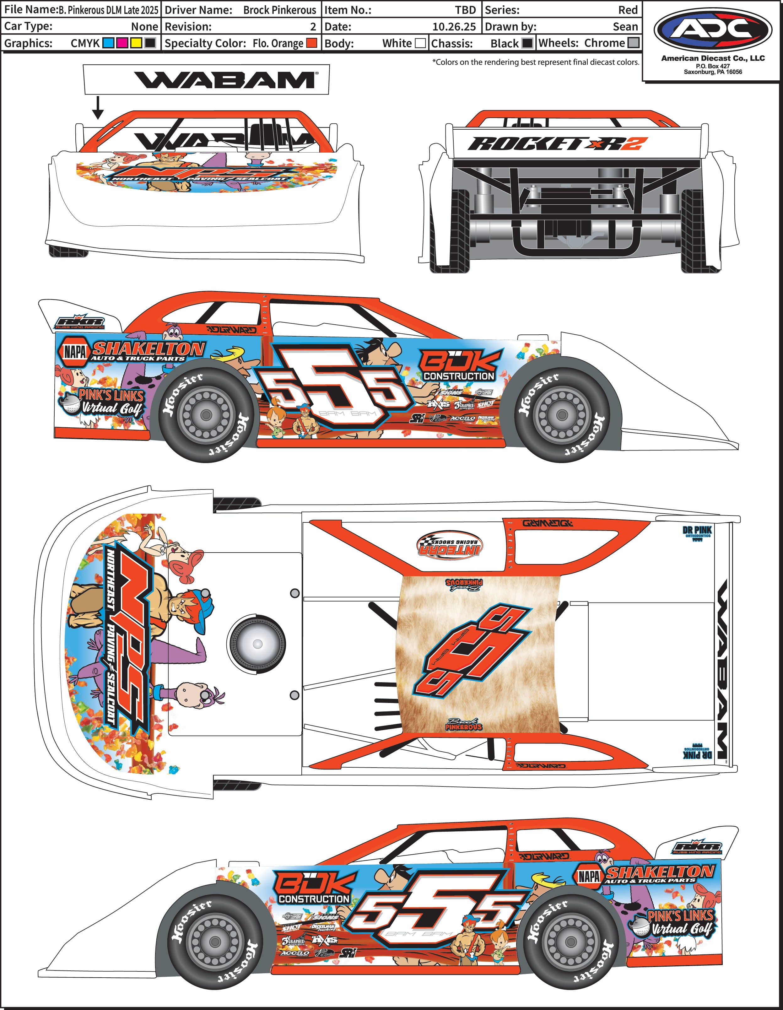 CD Grand Prix Drive On Road CA8285PROMO BODY プロモ /00110 GATEWAY DIRT NATIONALS Dome Edition Diecast – BrockPinkerousRacing