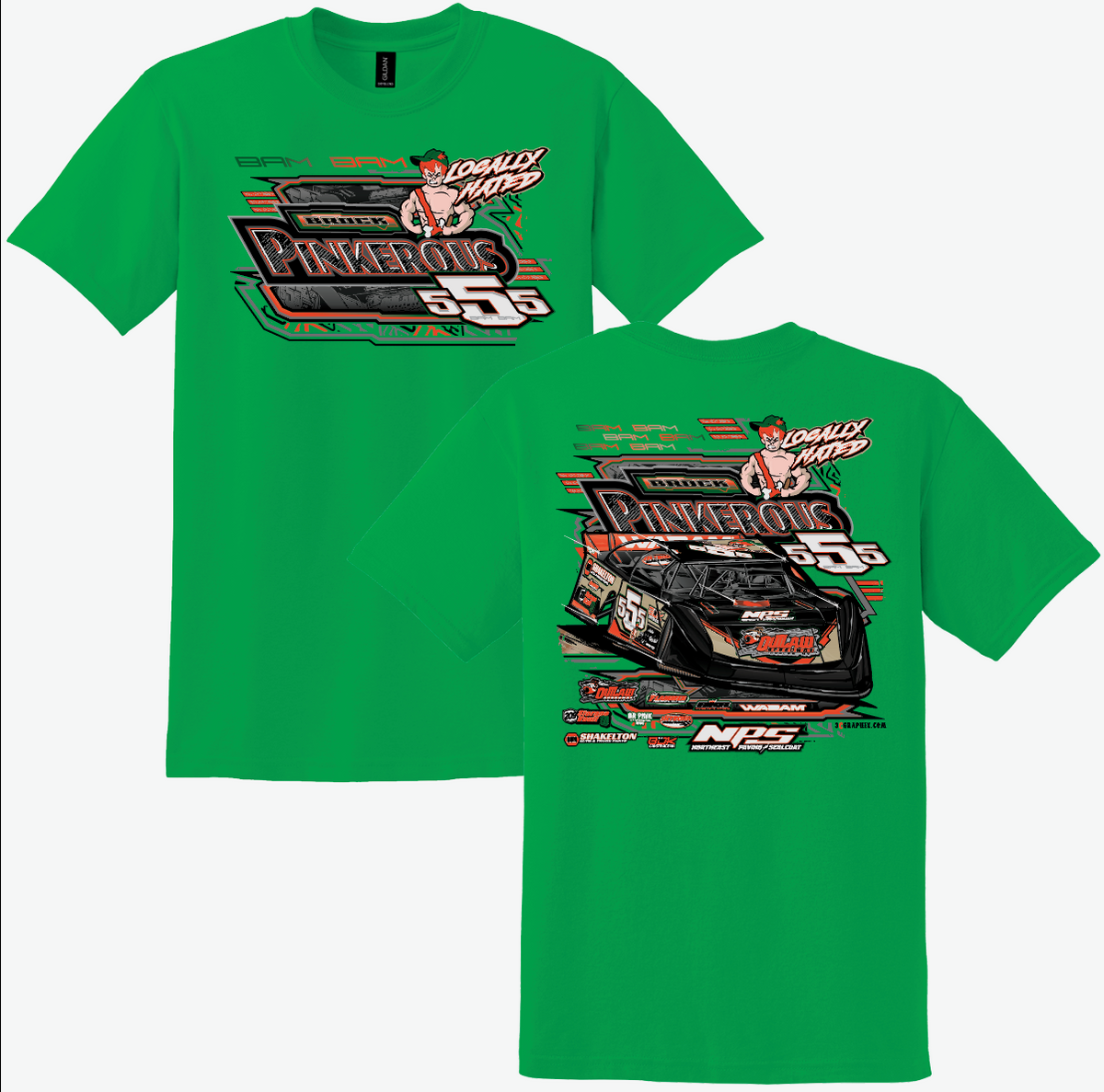 NEW "Locally Hated" Bam Bam Tee