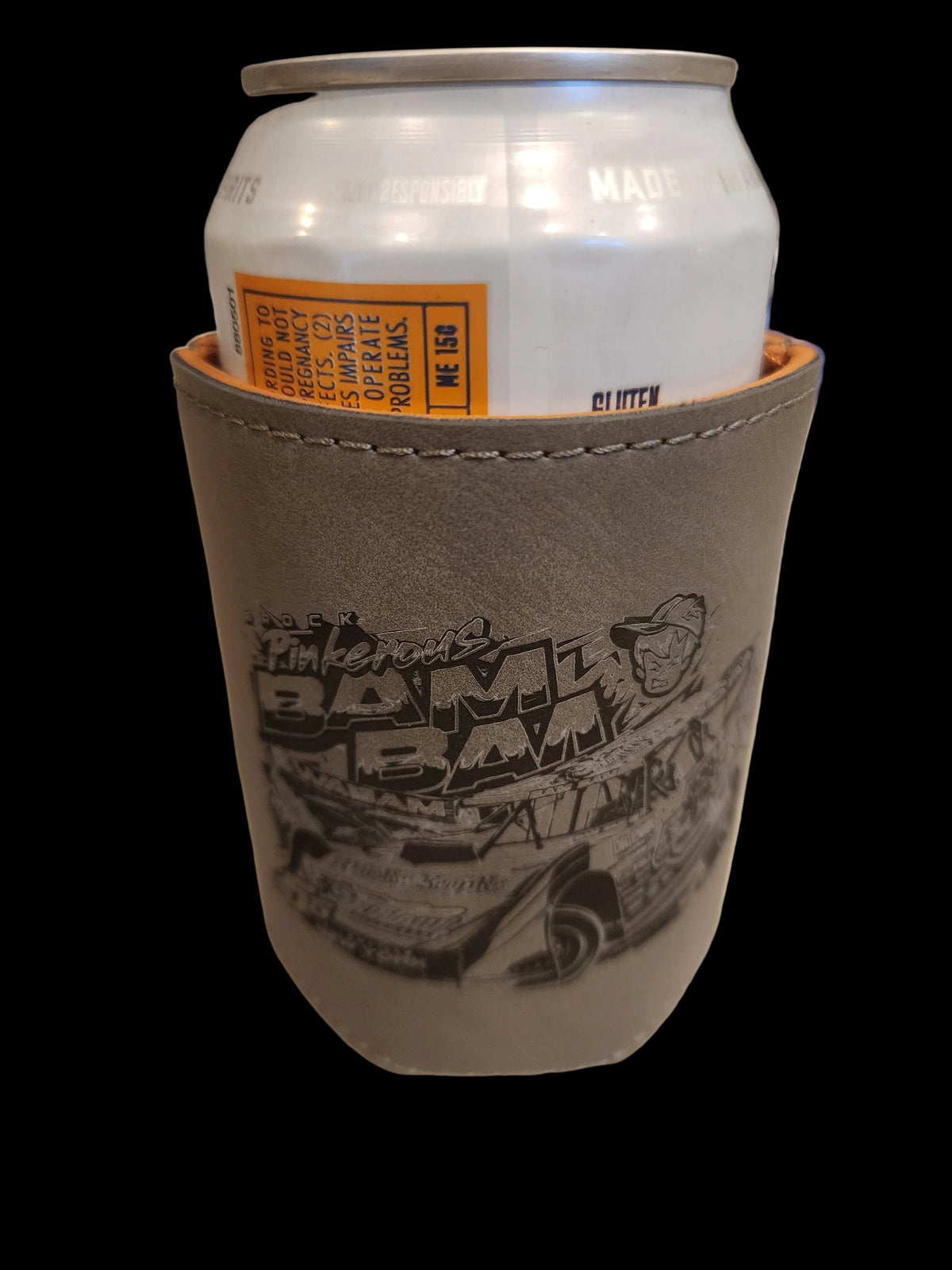 Laser etched Can Koozie